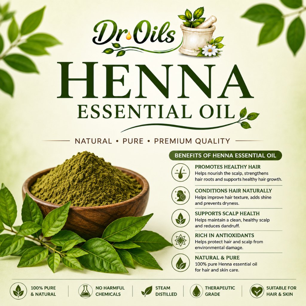 Henna Essential Oil - Image 2