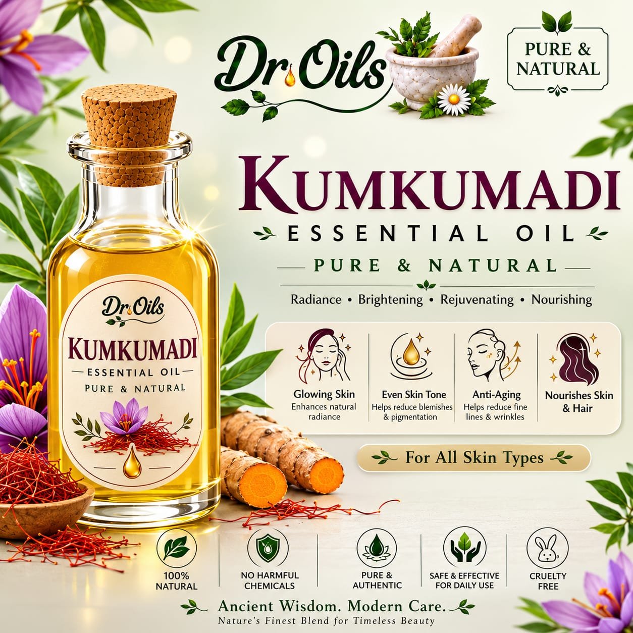Kumkumadi Essential Oil
