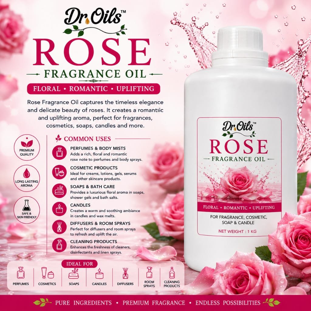 Rose Fragrance Oil - Image 2